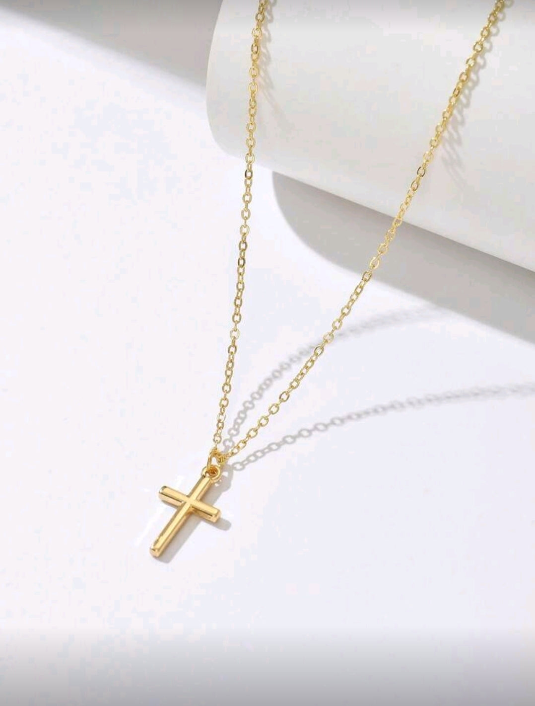 Minimalistic Cross Necklace