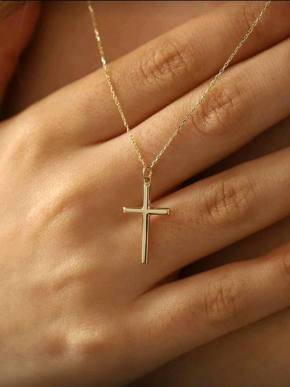 Minimalistic Cross Necklace