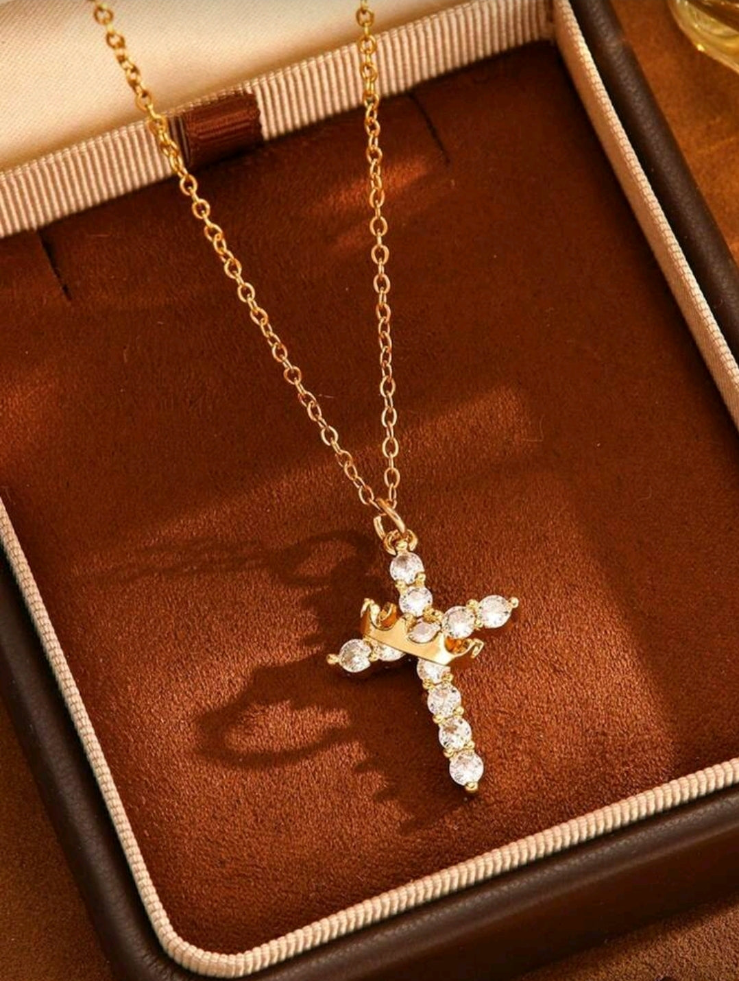 Crowned Faith Necklace